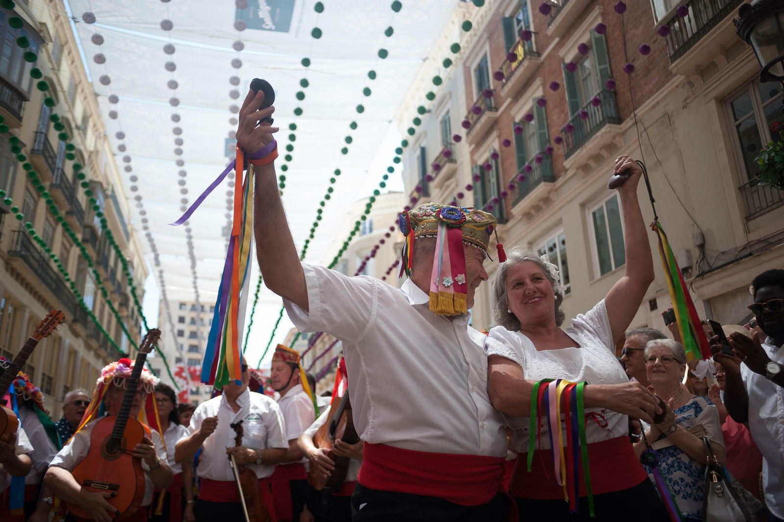 El primer día de la Feria de Málaga en el Centro, en fotos