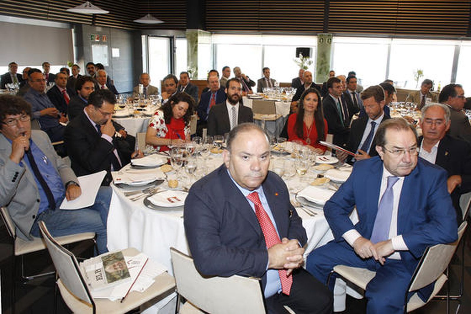 Pedro Ingelmo, Juan Carlos Jiménez, Ana Pérez, Juan Pujol, Victoria González, Fernando Ortega, Antonio Palacios, Juan del Castillo y Miguel Montero. 

Foto: Joaquín Pino