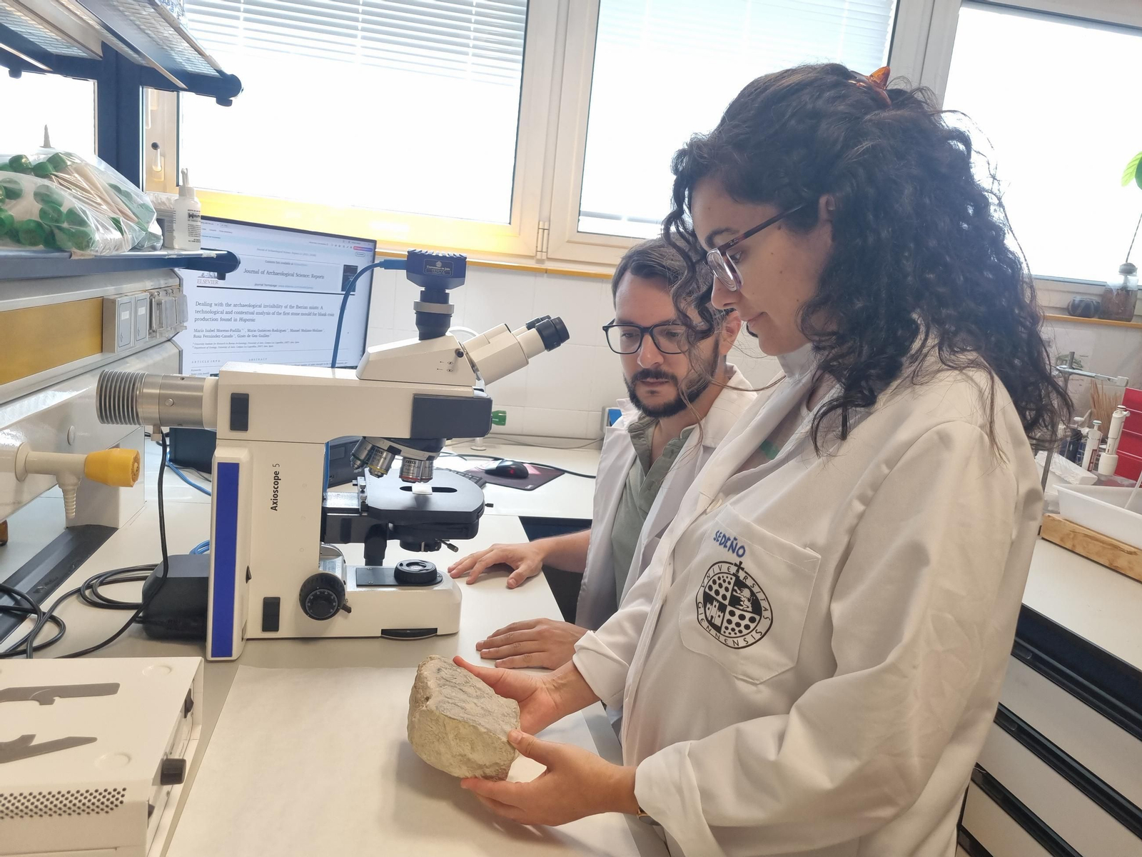 Mario Gutiérrez y María Isabel Moreno.