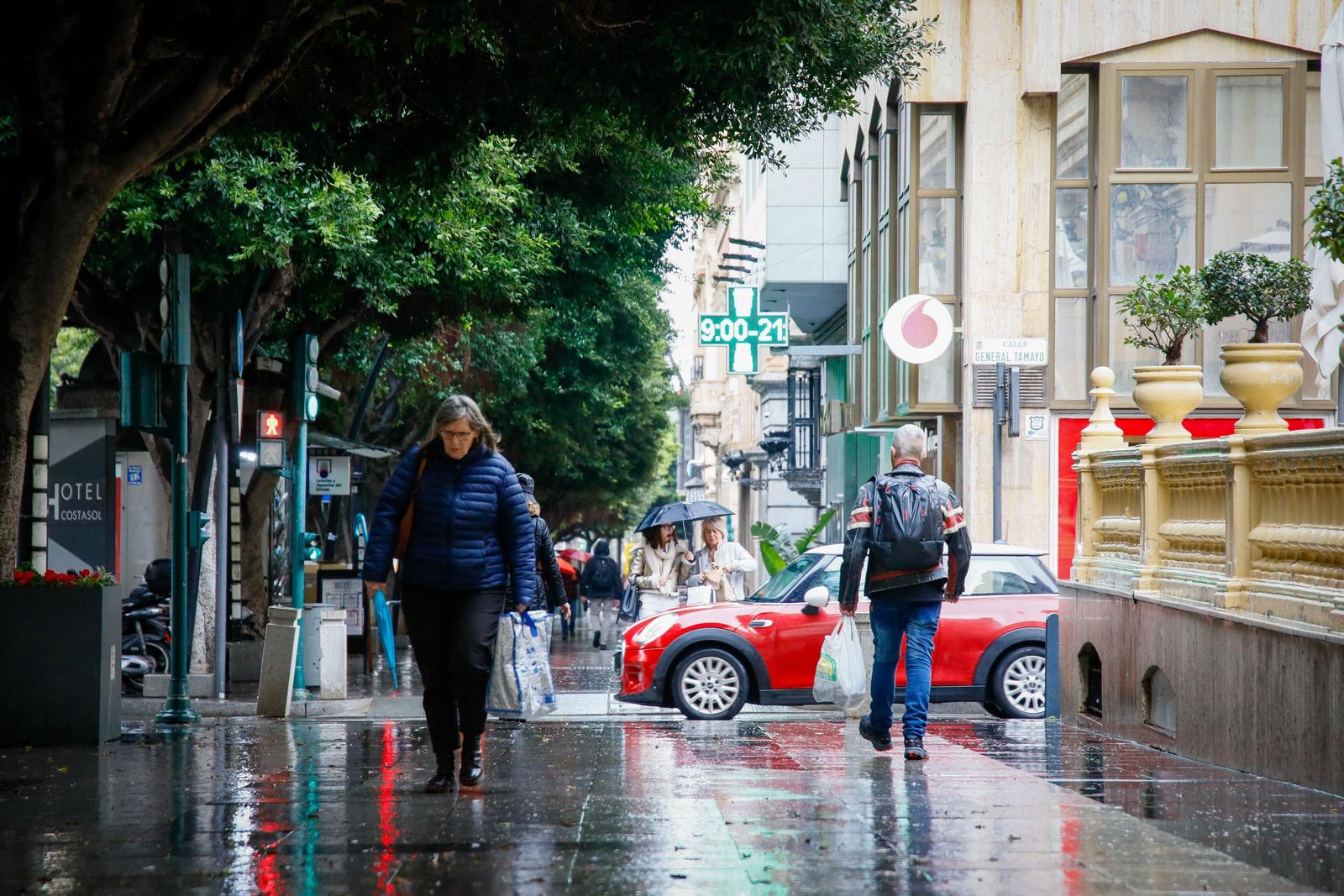 Las mejores imágenes de la lluvia en Almería