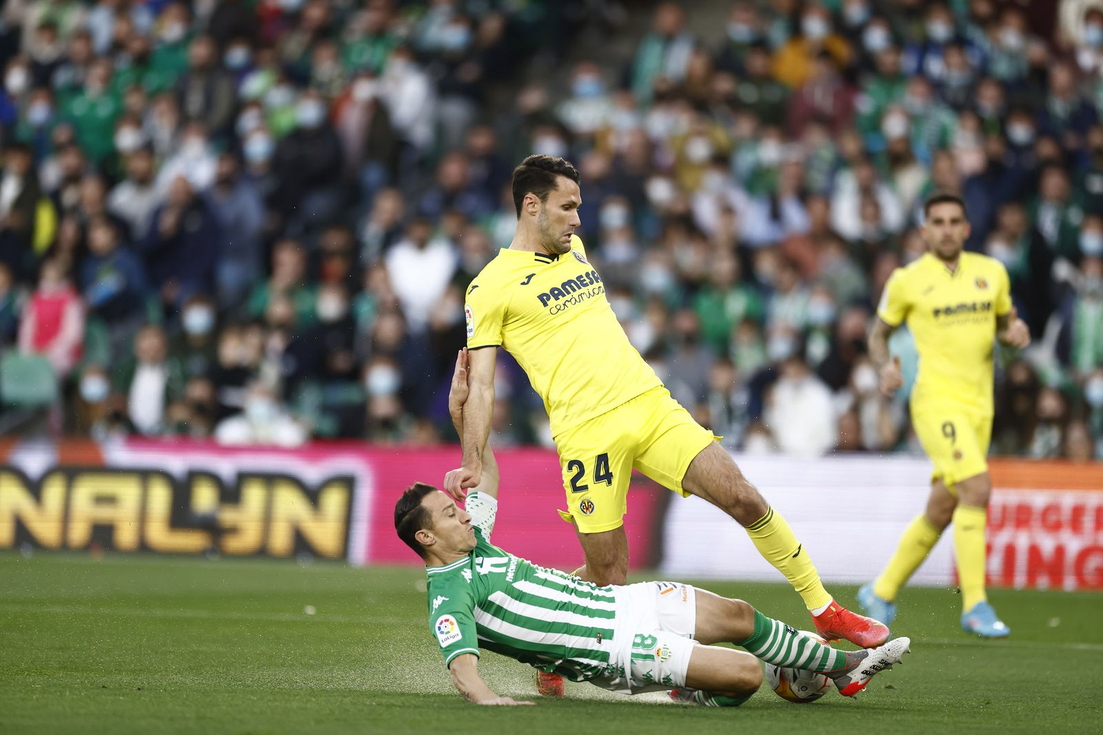 Las imágenes del Betis-Villarreal