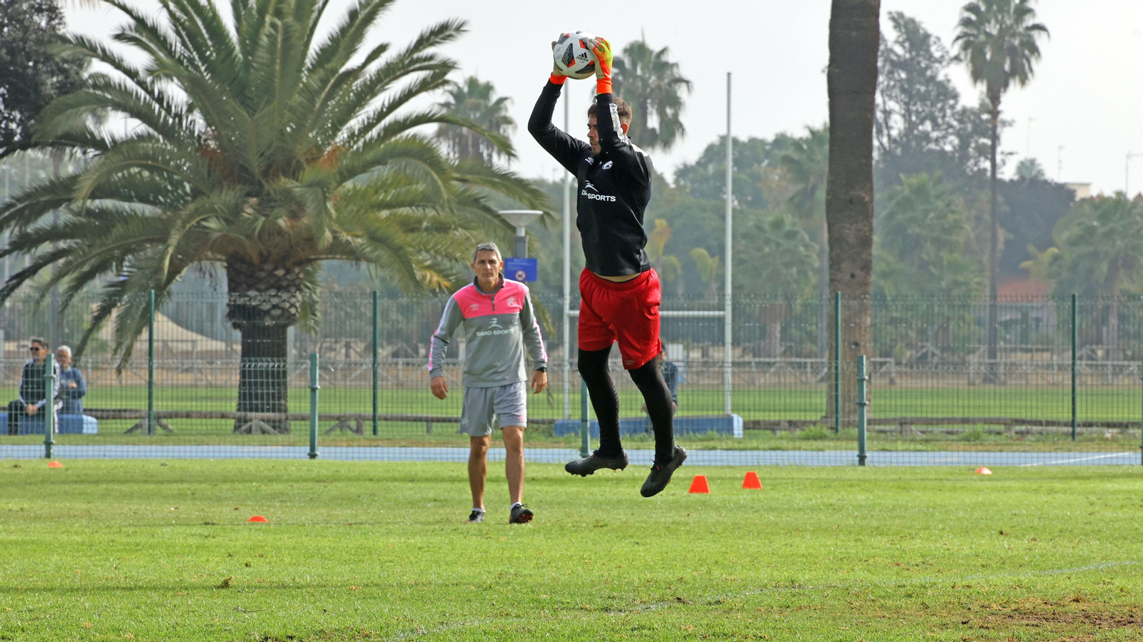Entrenamiento del Xerez DFC en el 'Pepe Ravelo'