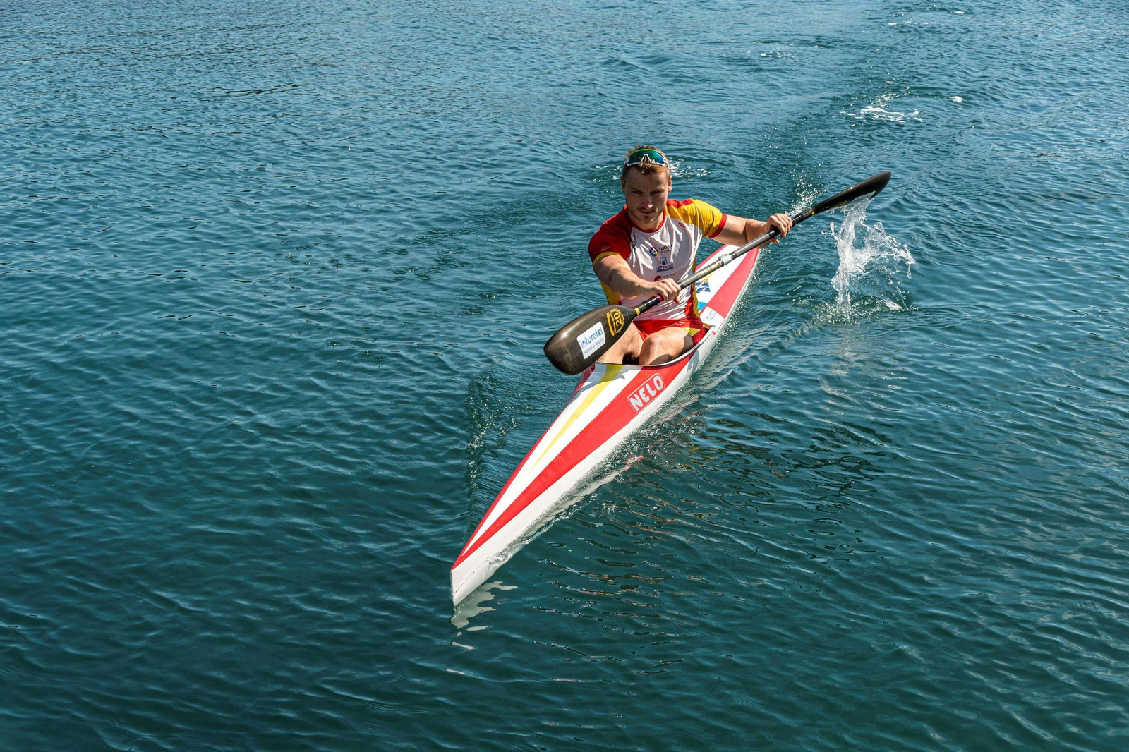 El piragüista Marcus Cooper