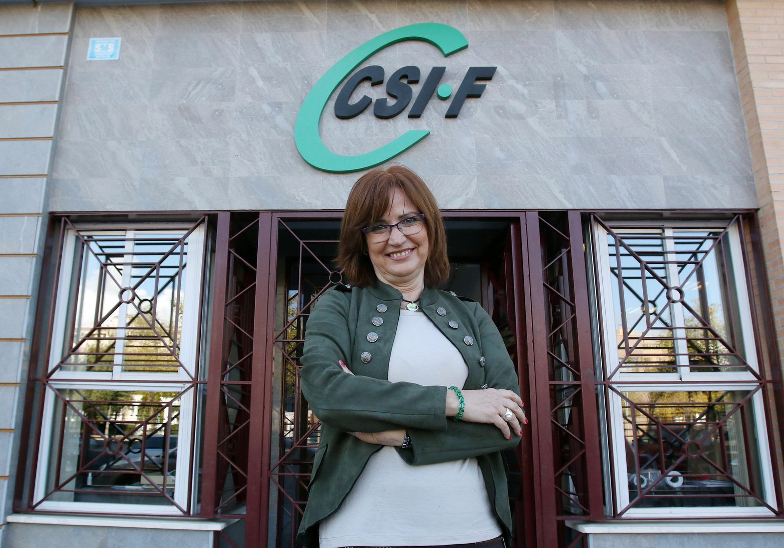 Dolores Navajas, presidenta de CSIF.