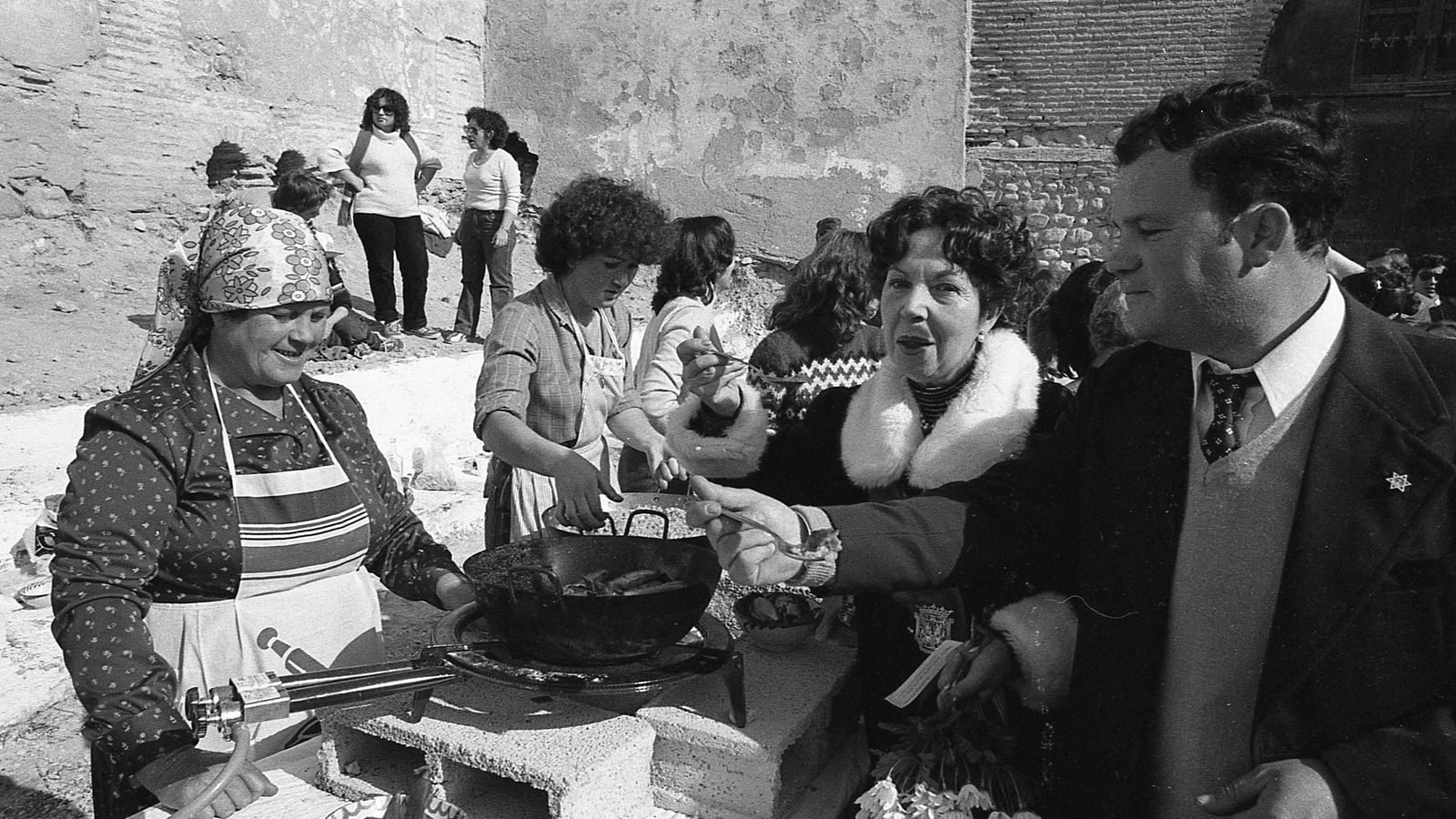 En los ochenta se hicieron concursos gastronómicos.