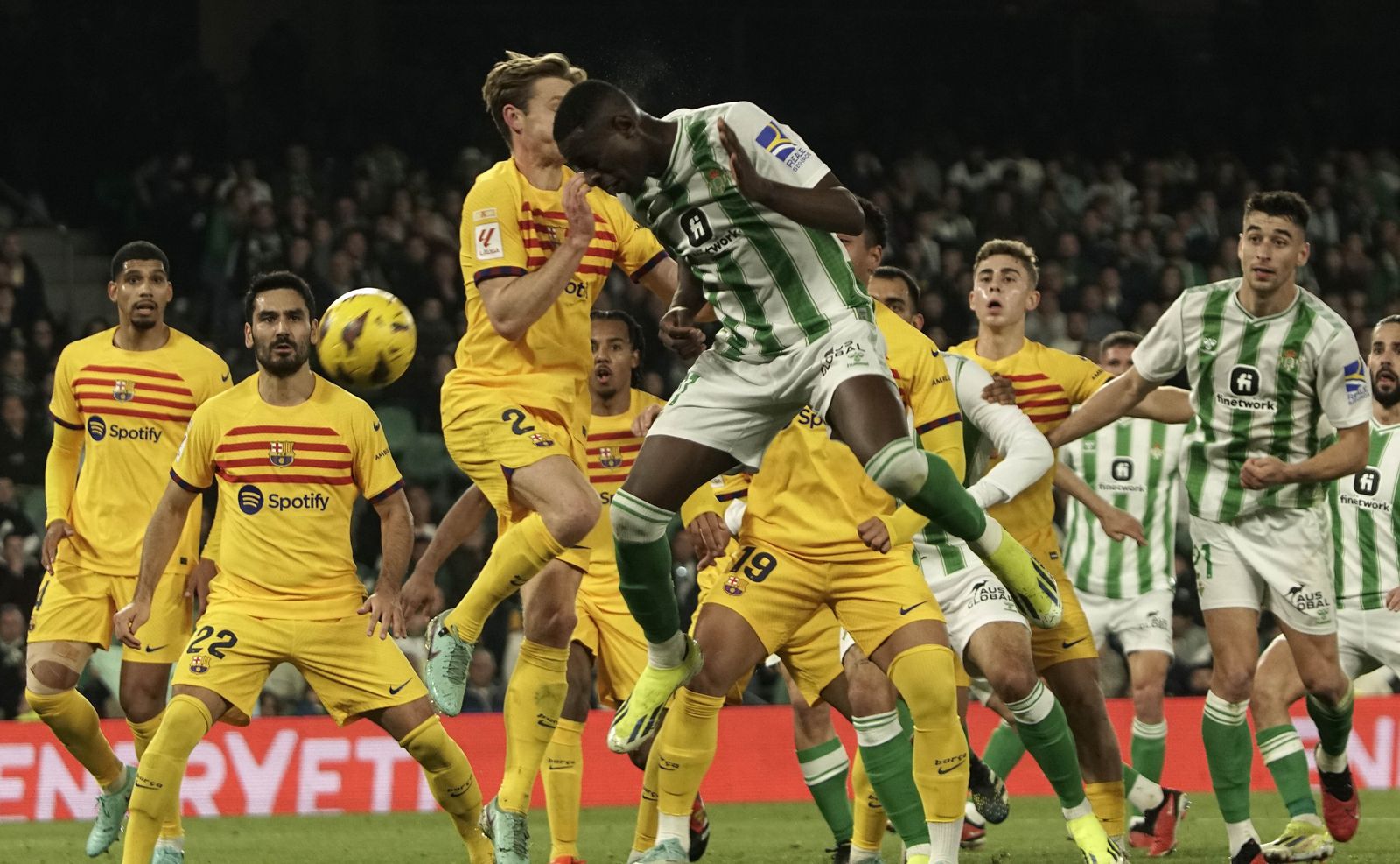 Las imágenes del Betis - Barcelona
