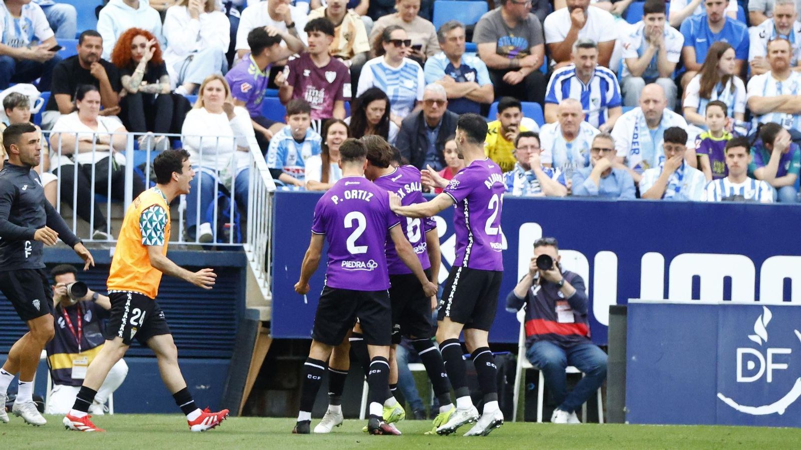 Las fotos del Málaga CF-Córdoba