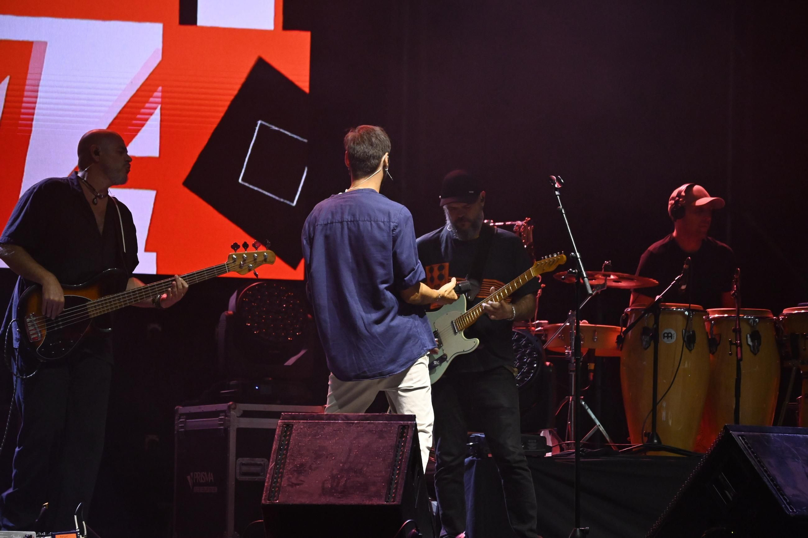 Imágenes del concierto de Sergio Contreras y Raule en las Colombinas