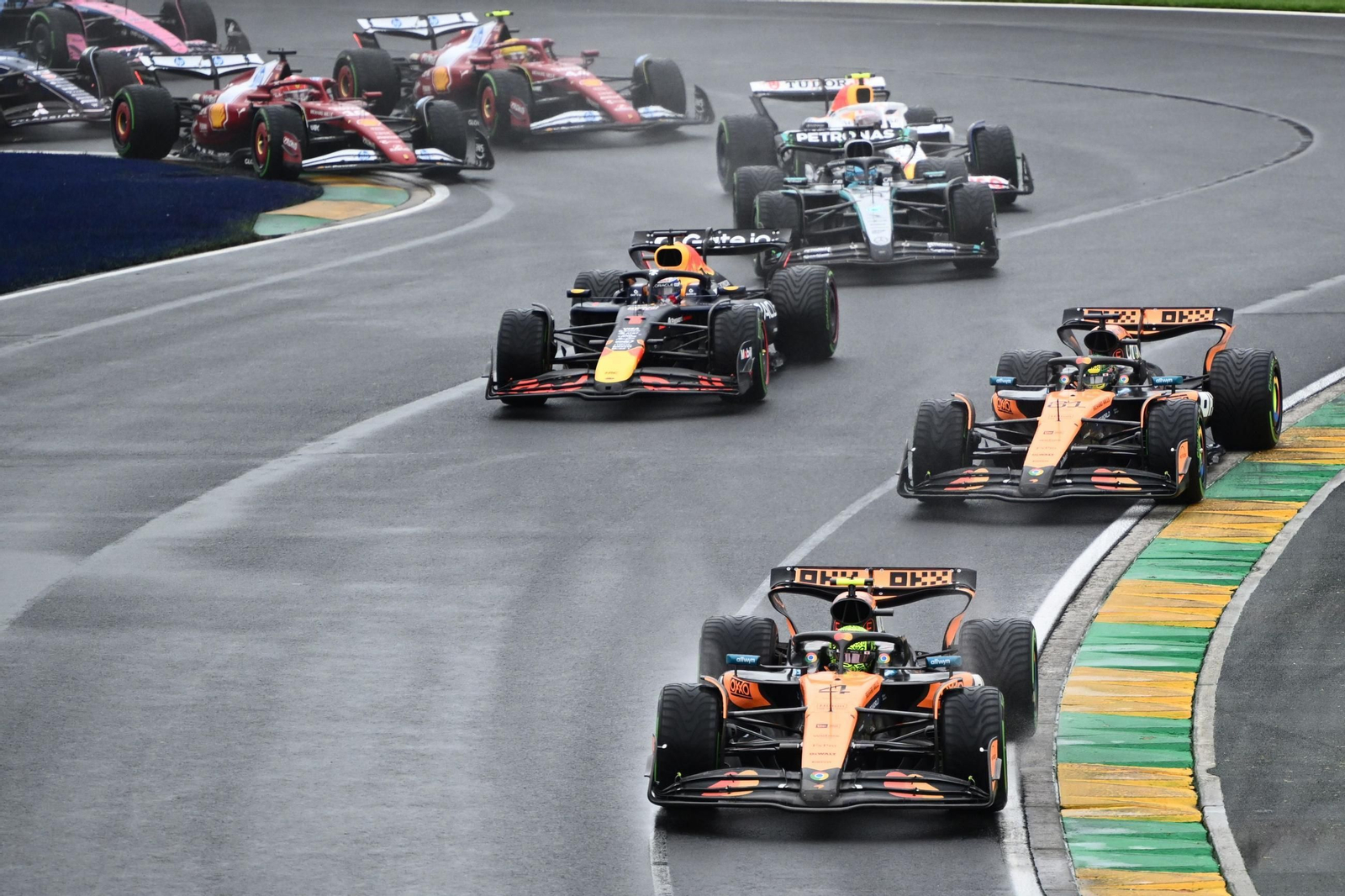 Los fotos del arranque de la Fórmula 1 en Melbourne