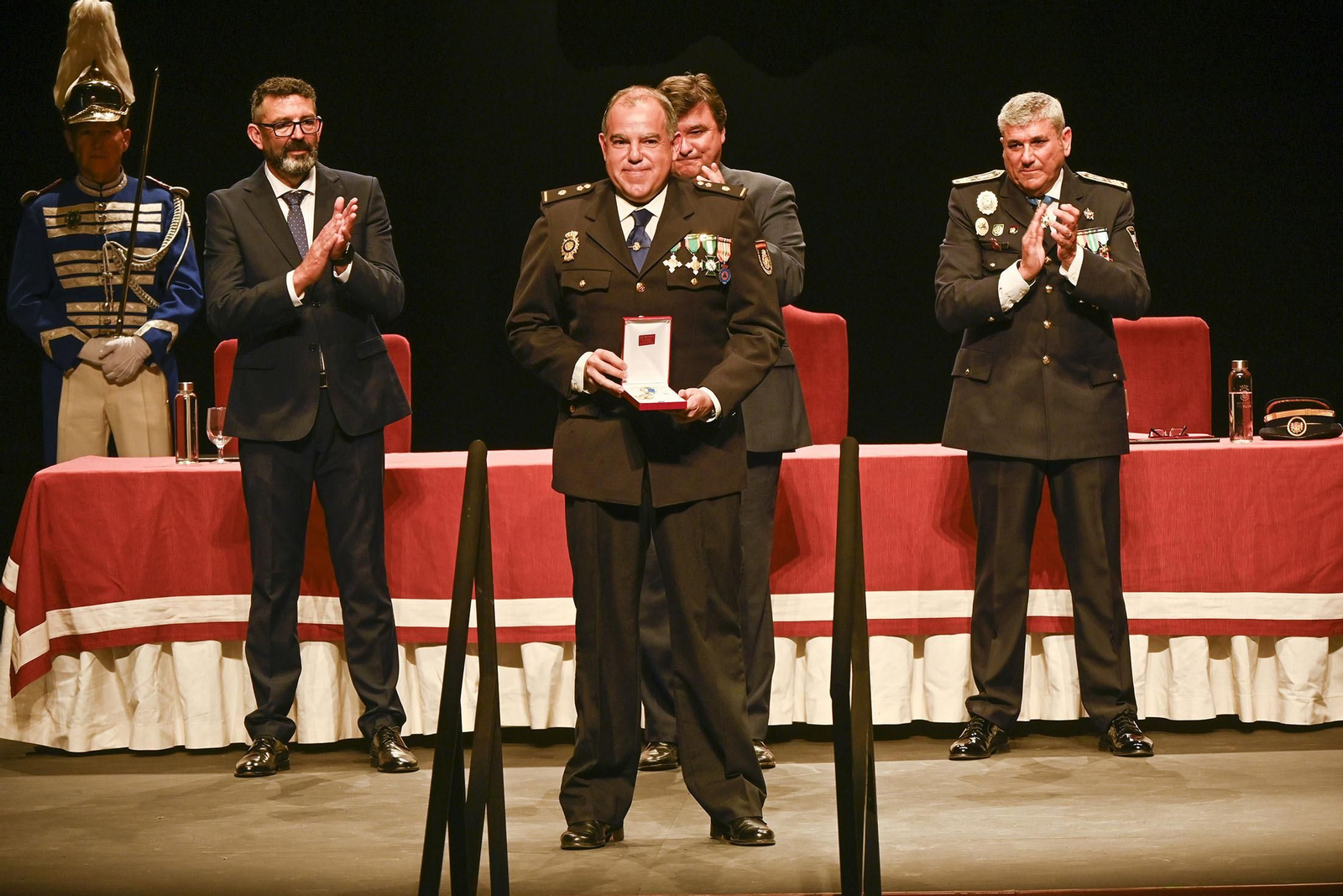 Imágenes del acto del Día de la Policía Local de Huelva