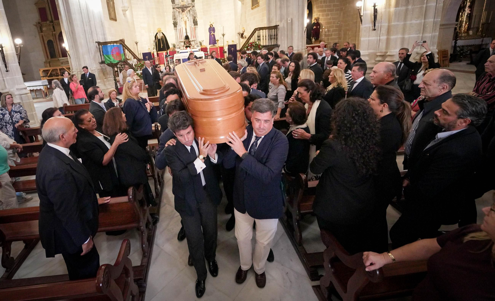 Imágenes del último adiós a Rafael de Paula en Jerez