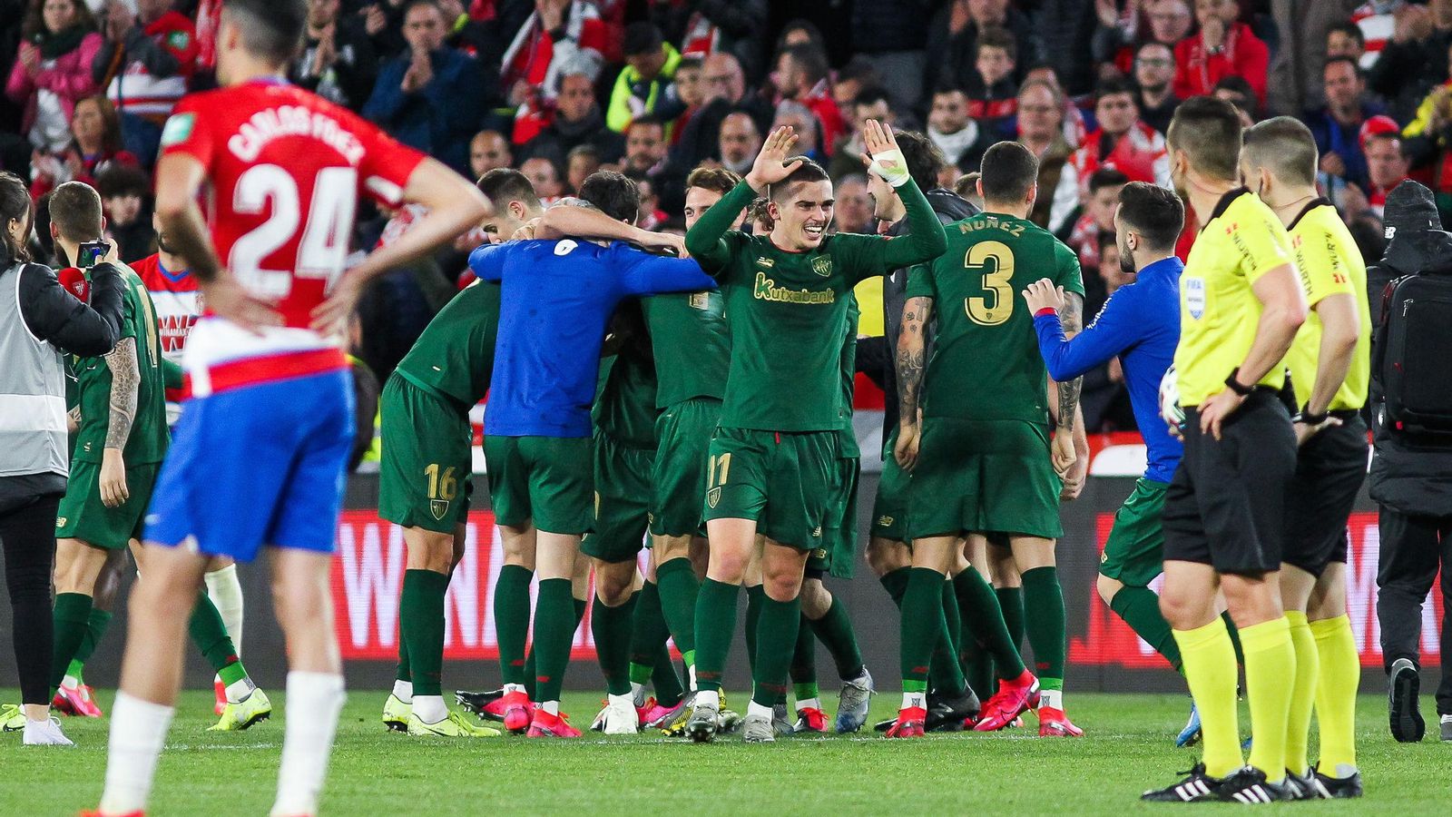 El Granada se quedó a las puertas de la final de la Copa de la pasada temporada.