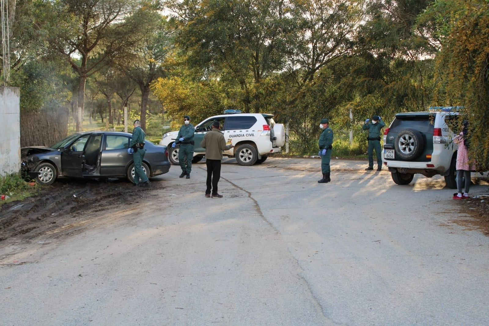 Estado en el que quedó el vehículo.