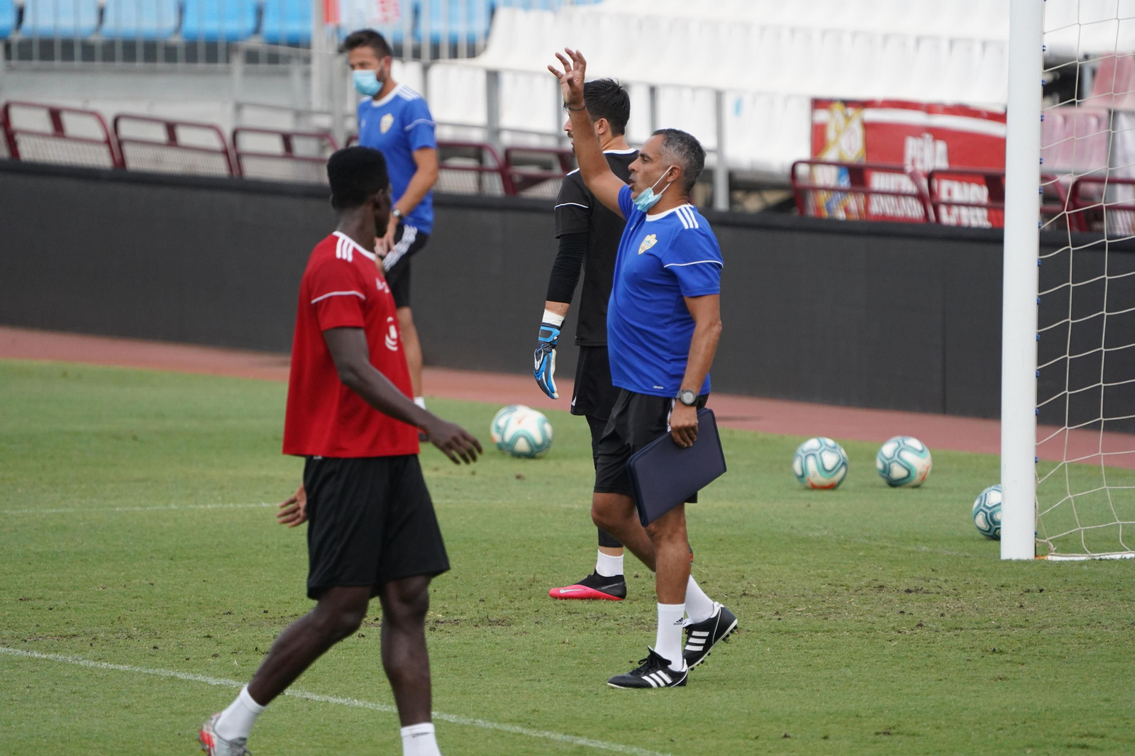 Fotogalería del entrenamiento del Almería, lunes 10