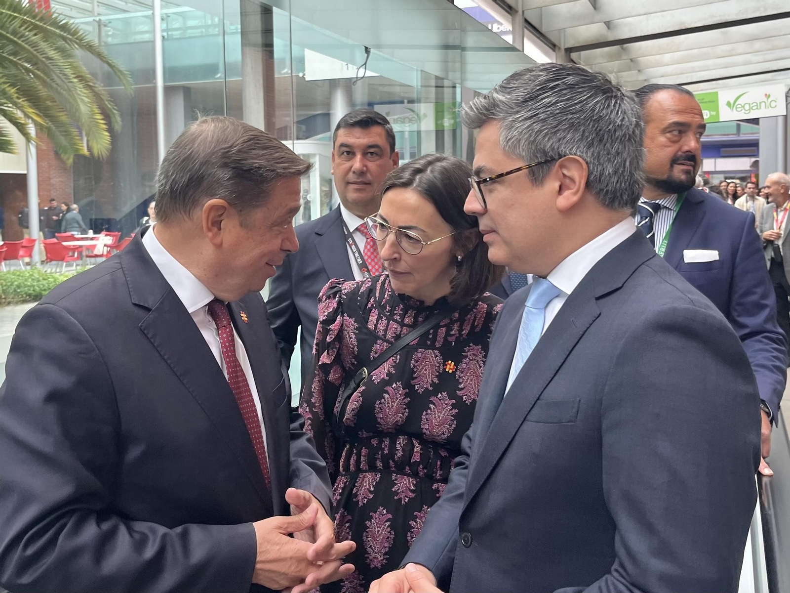 Imágenes de la participación de Huelva en la primera jornada de Fruit Attraction 2024