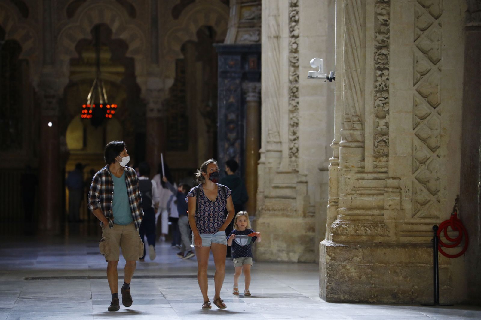 Visitas a la Mezquita Catedral durante los fines de semana, en imágenes