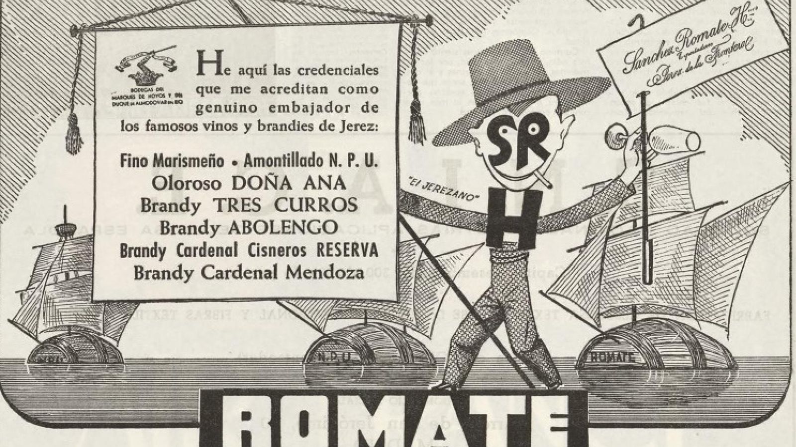 El símbolo de Sánchez-Romate: el jerezano.