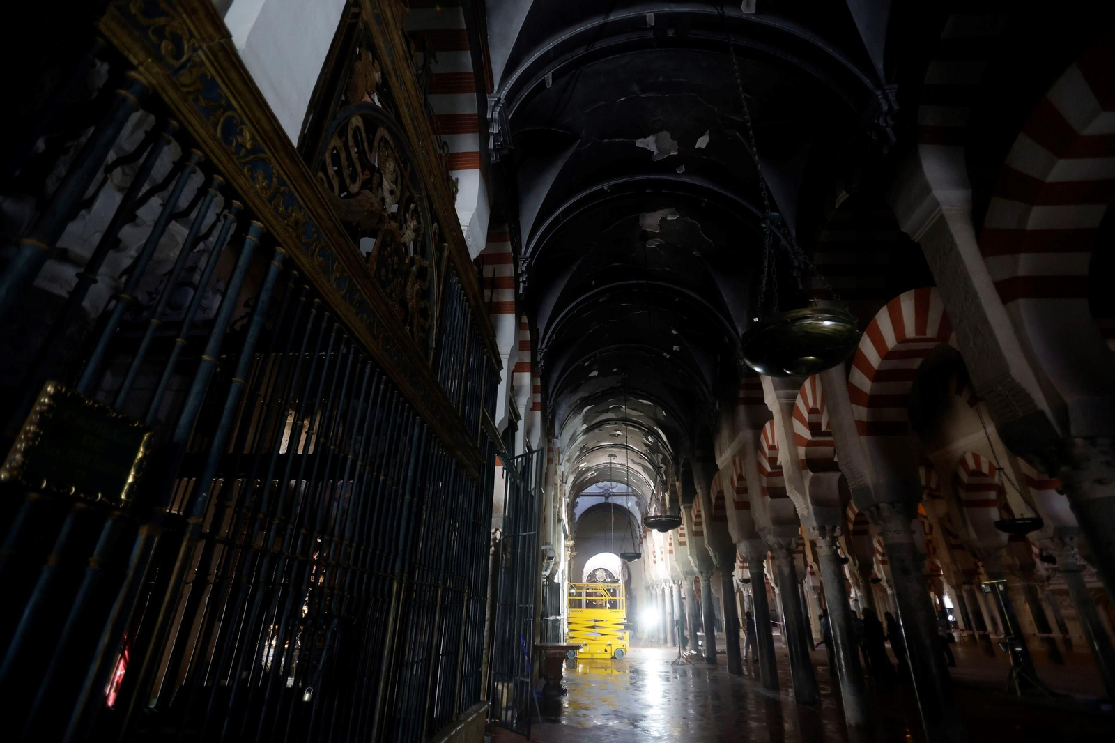 Así ha quedado la Mezquita-Catedral tras el incendio