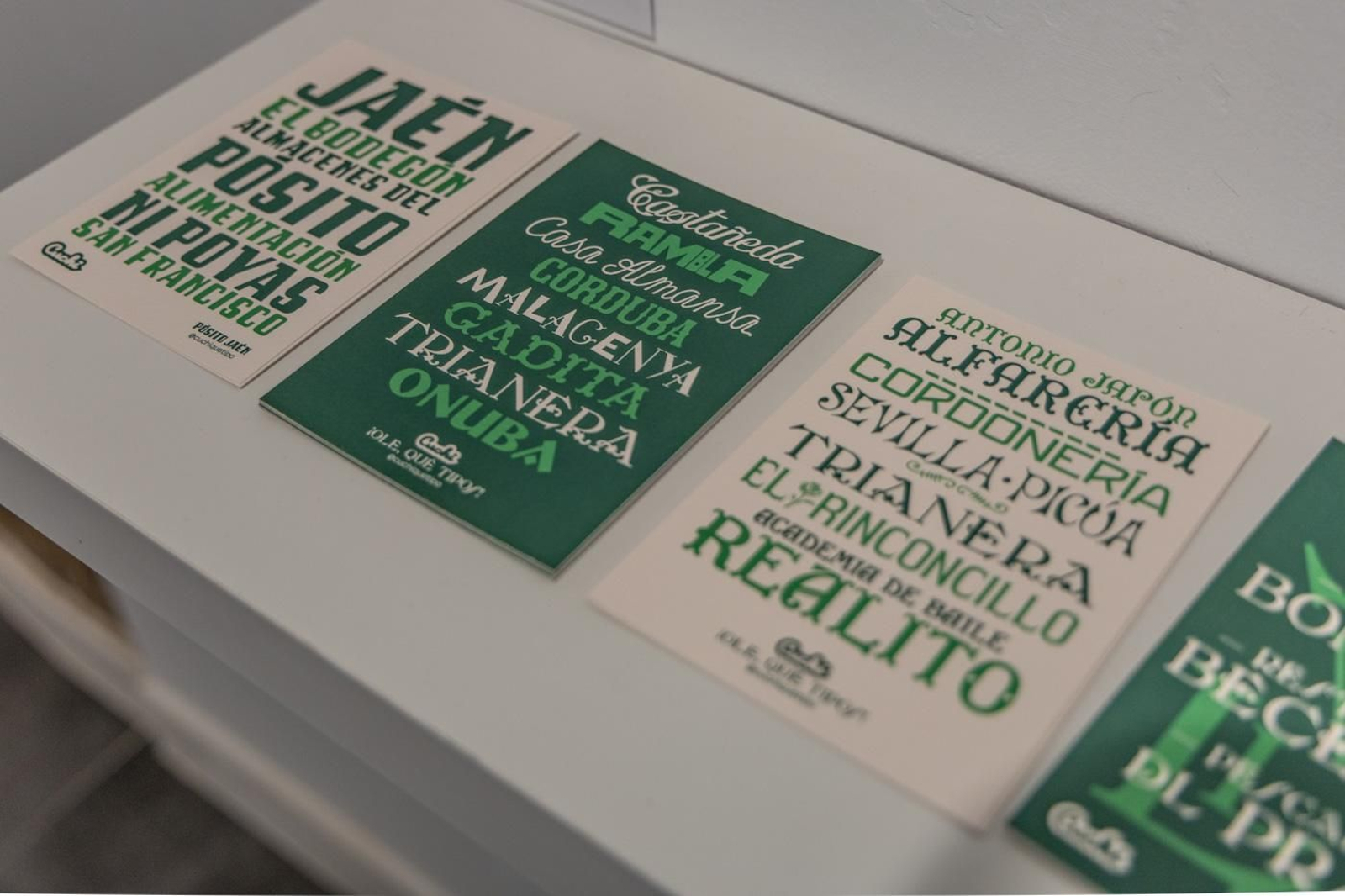 Todo lo que siempre quisiste saber sobre la tipografía andaluza en esta exposición de Carlos Campos que puedes ver en la Escuela de Arte José Nogué