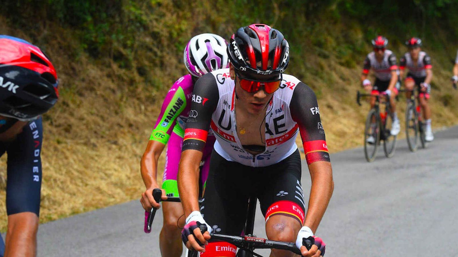 Juan Ayuso, en la temporada pasada.