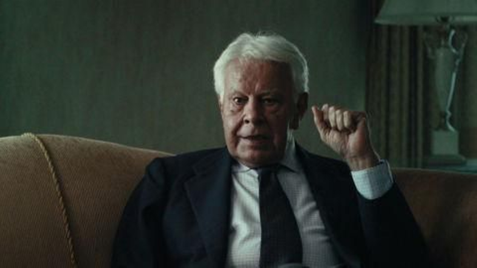 Felipe González durante la entrevista de 'Lo de Évole'