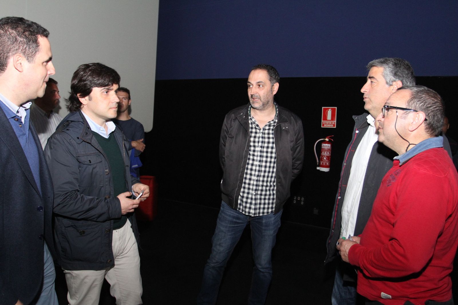 Presentación del documental 'La gran ola' en el colegio Funcadia