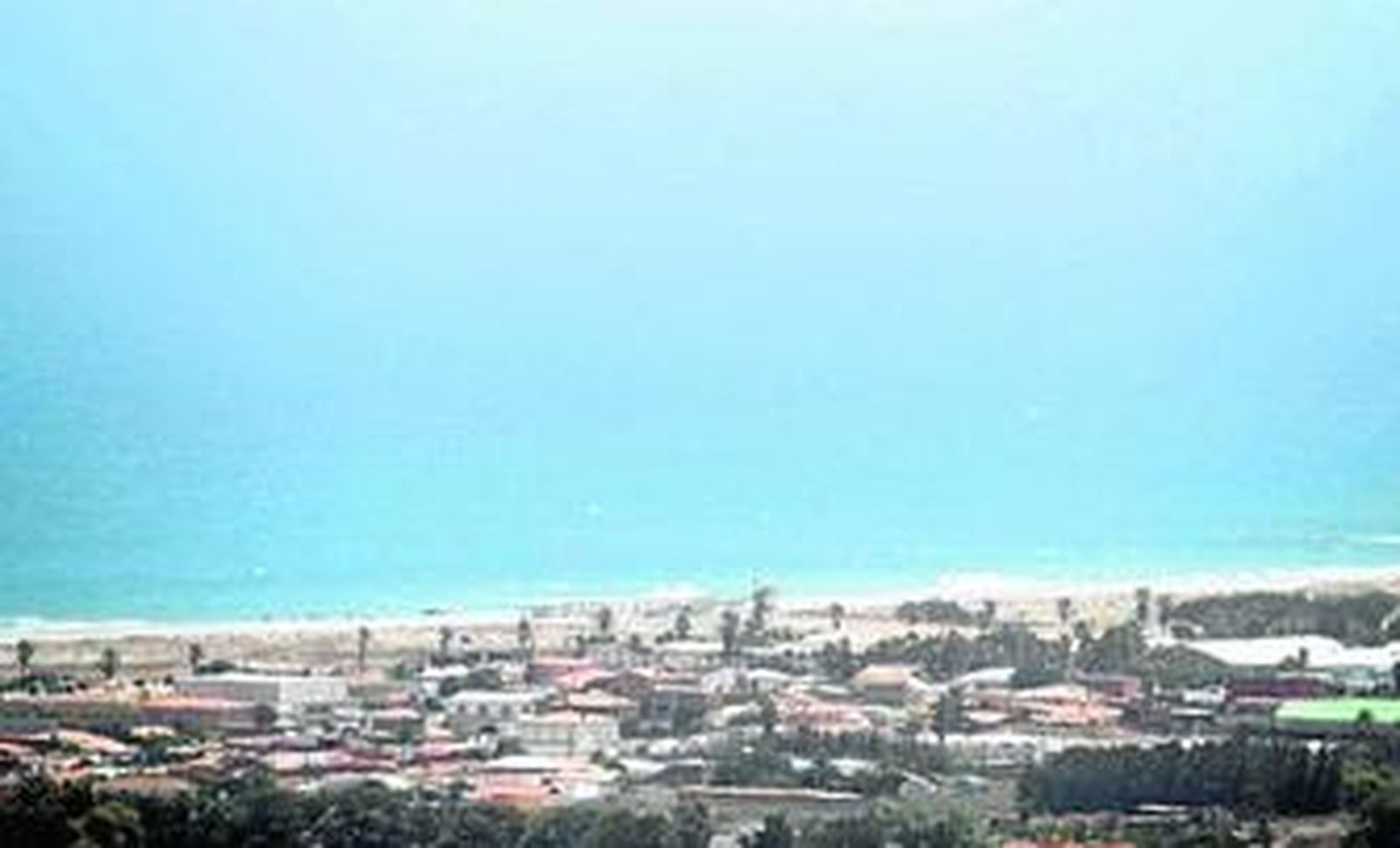 Vista del Zabal, la zona que supone el principal problema urbanístico para La Línea.