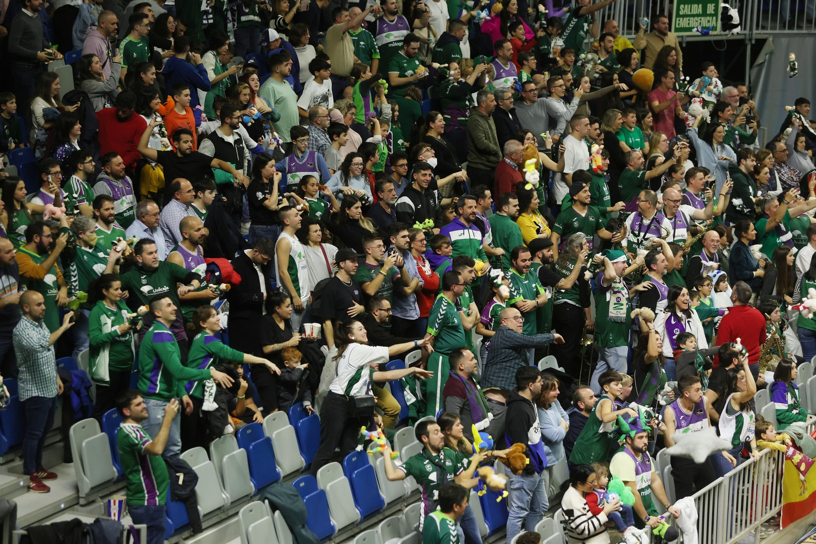 El Unicaja - Bilbao Basket, en fotos