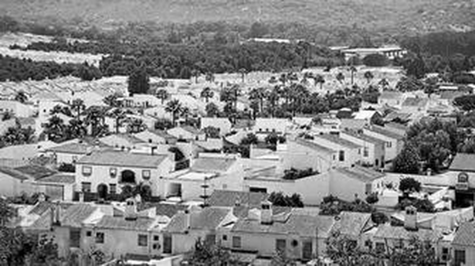 Imagen panorámica de parte del municipio de Castellar de la Frontera, en imagen de archivo.