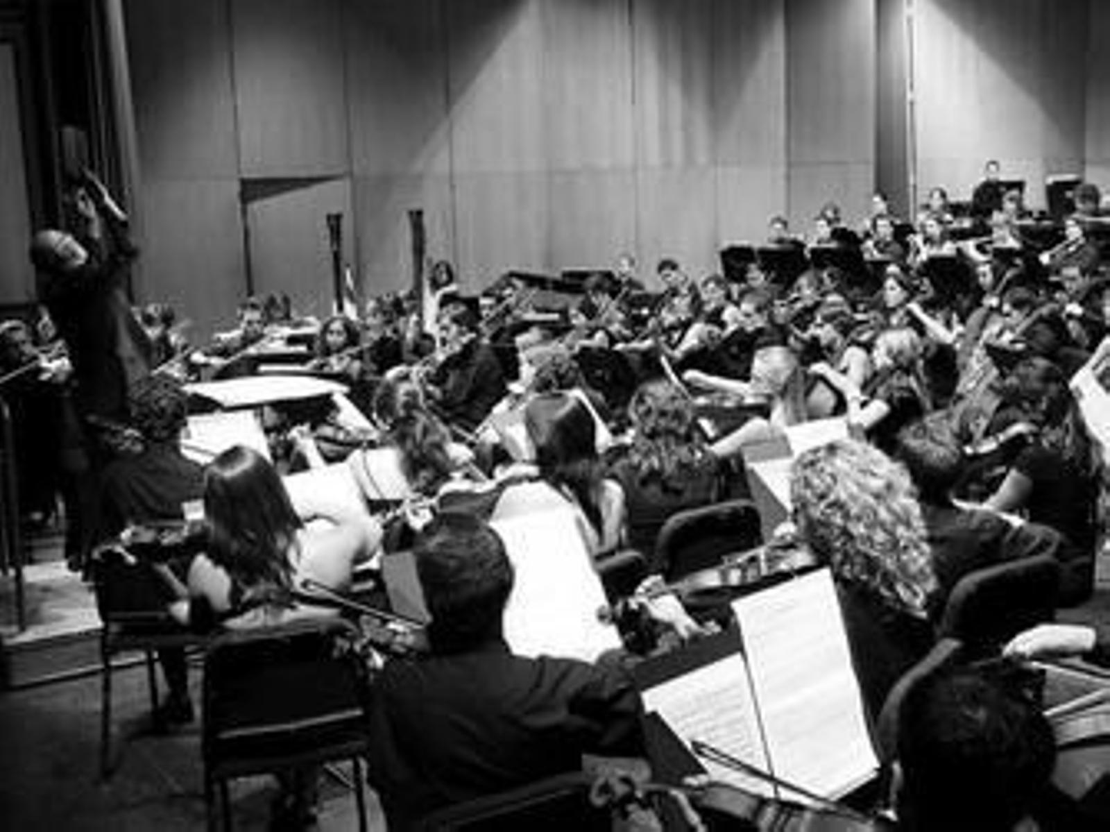 La Orquesta Joven de Andalucía, durante una actuación en Córdoba.