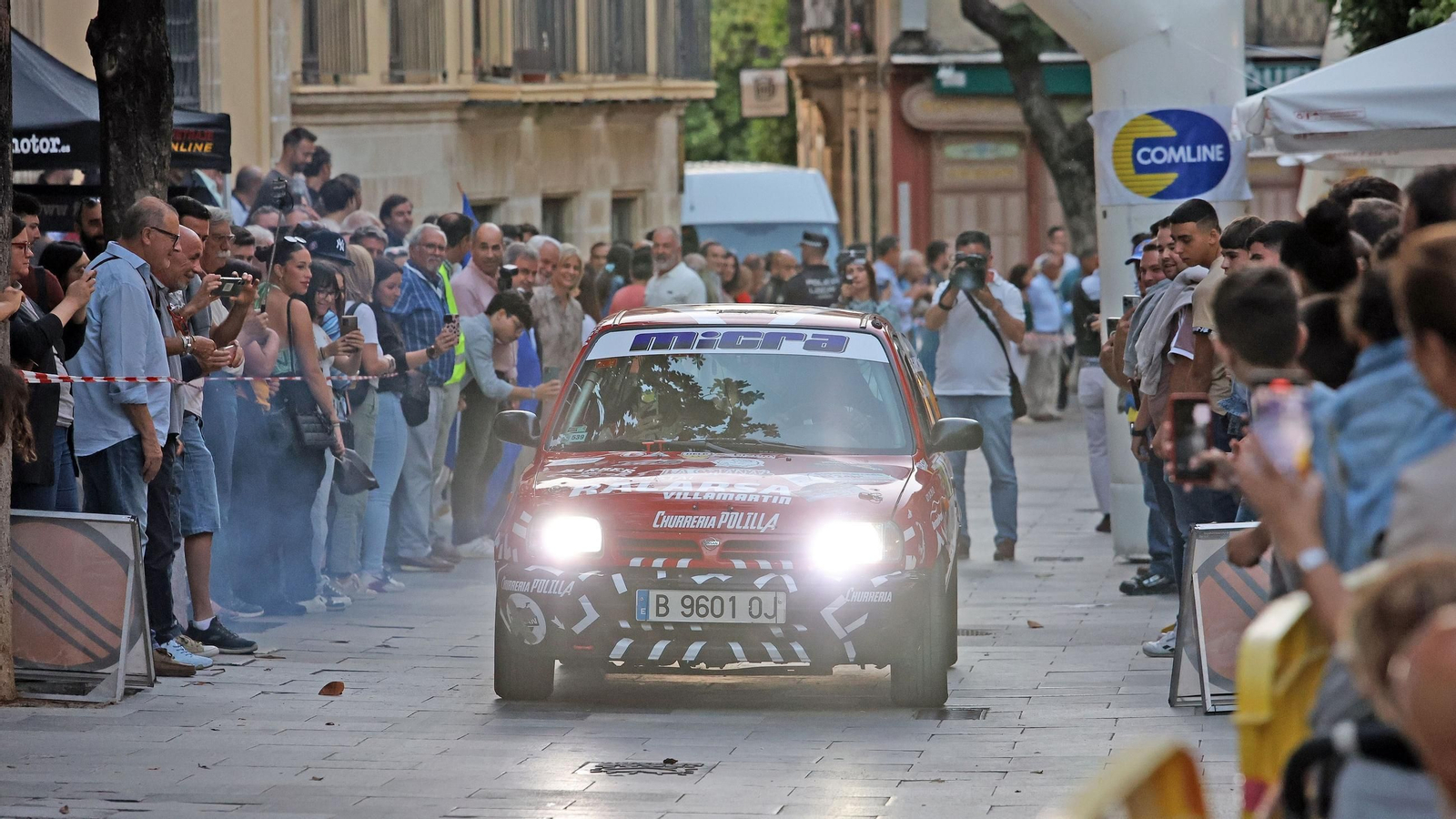 Imagen de la salida del XI Rally Ciudad de Jerez de 2024