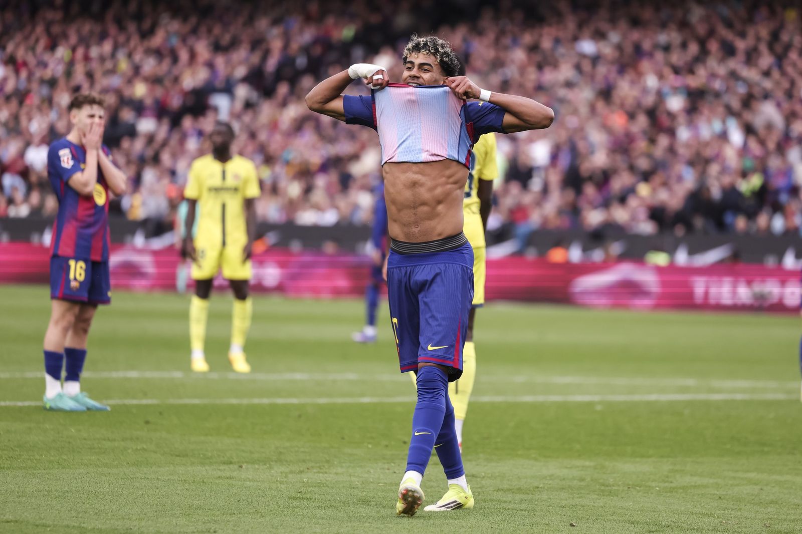 Las fotos del Barcelona-Villarreal en la gran tarde de Lamine