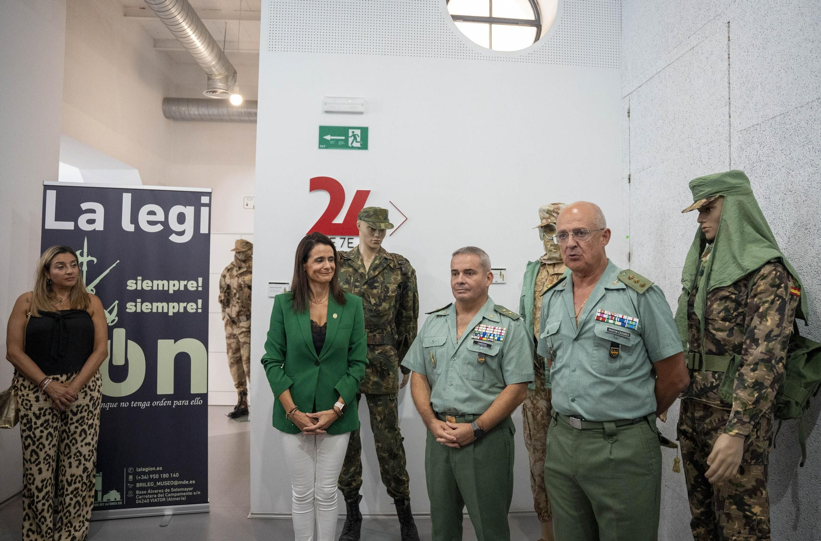 Exposición en Almería 'La Legión a través de sus uniformes'