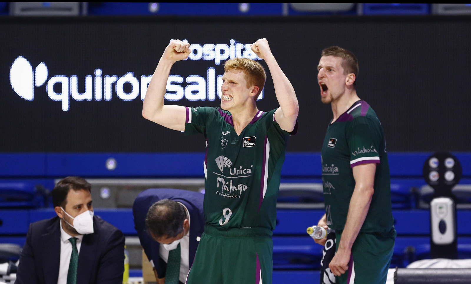 Los cinco años de Adam Waczynski en el Unicaja, en fotos