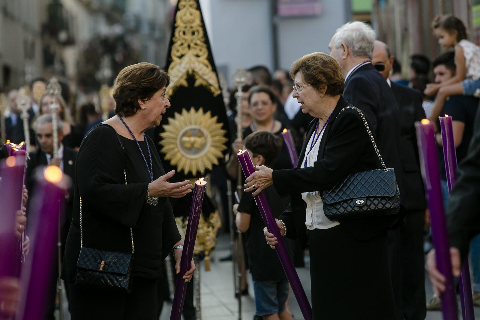 Las imágenes de la procesión extraordinaria de Afligidos