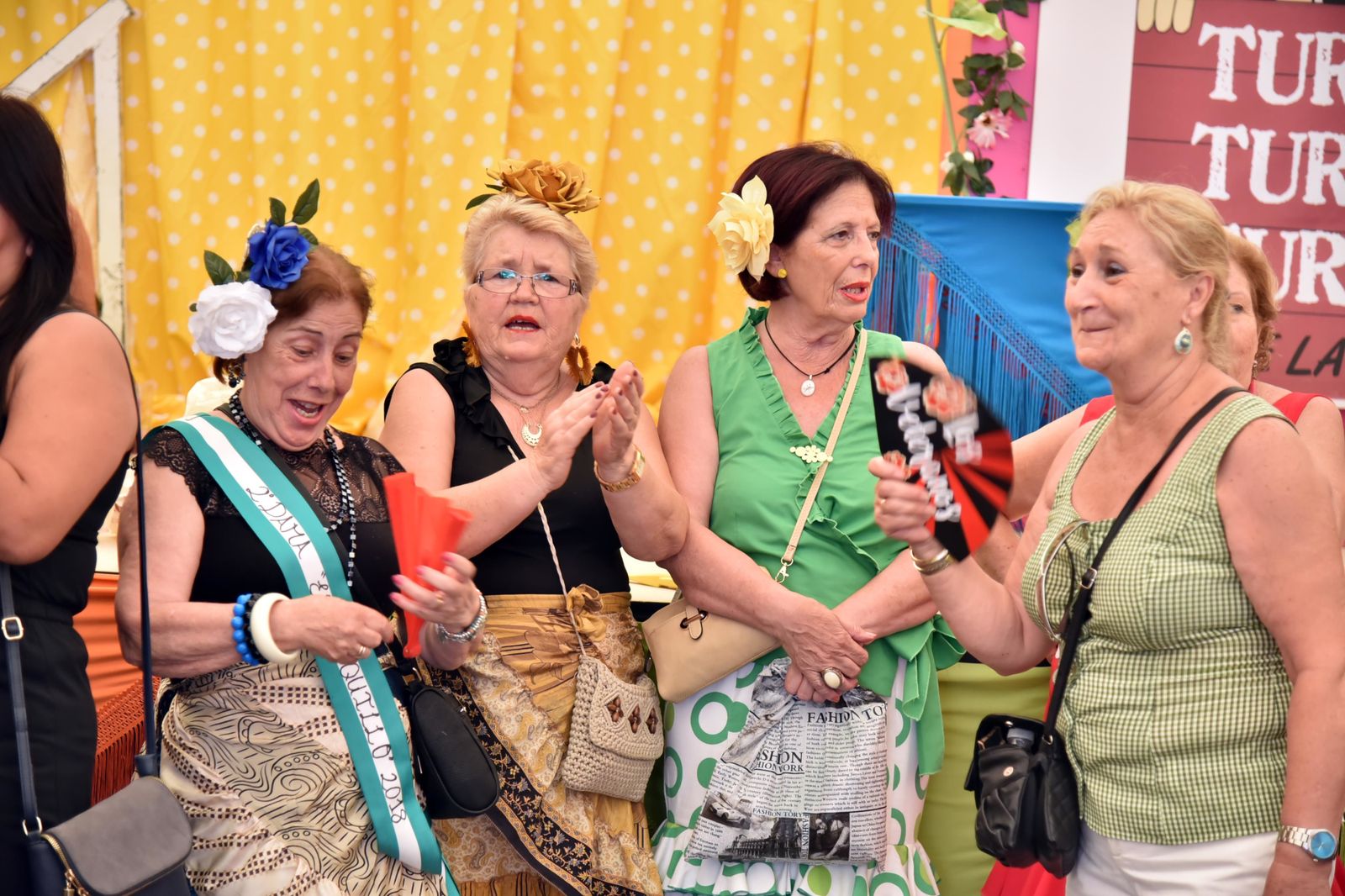 Las imágenes del Día de la Mujer en la Feria de La Línea