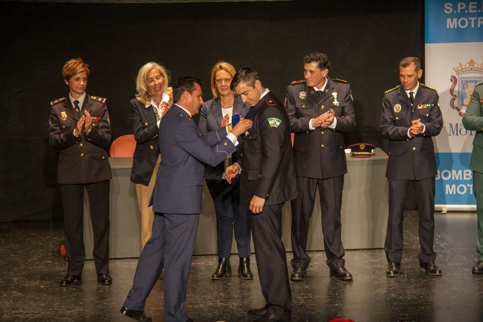 Así ha sido la entrega de condecoraciones y reconocimientos de los Bomberos de Motril