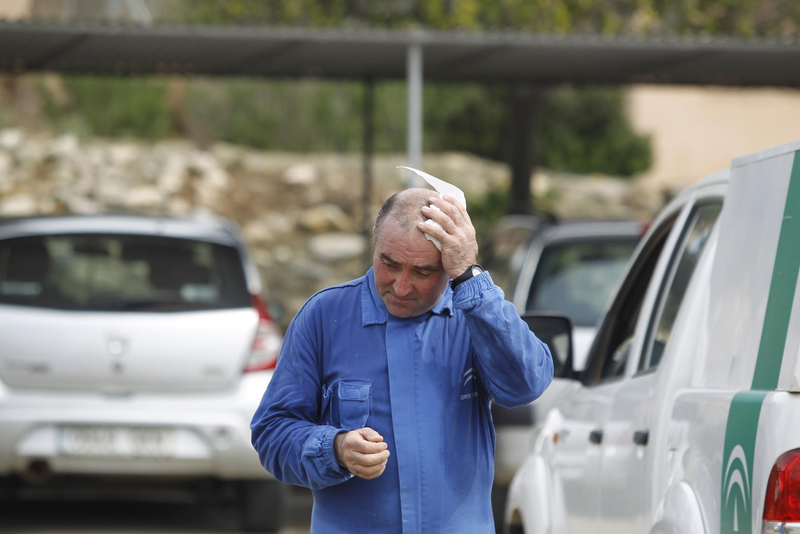 Fotogalería actuación INFOCA y UME por el coronavirus en Almería. Covid-19