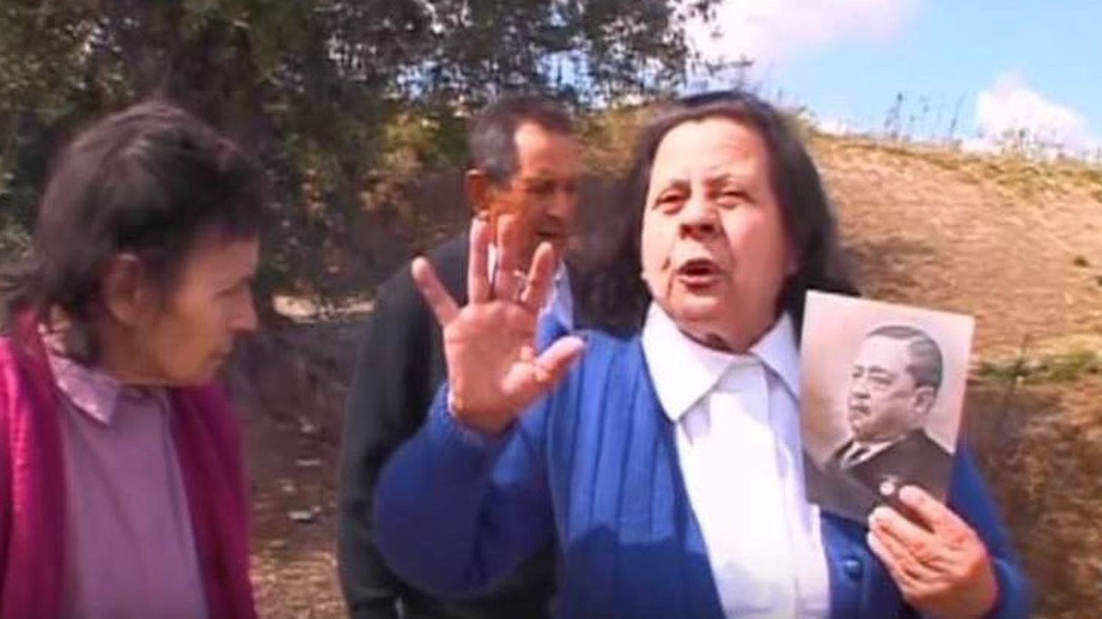 Corte del programa de Cuatro sobre el baptisterio romano