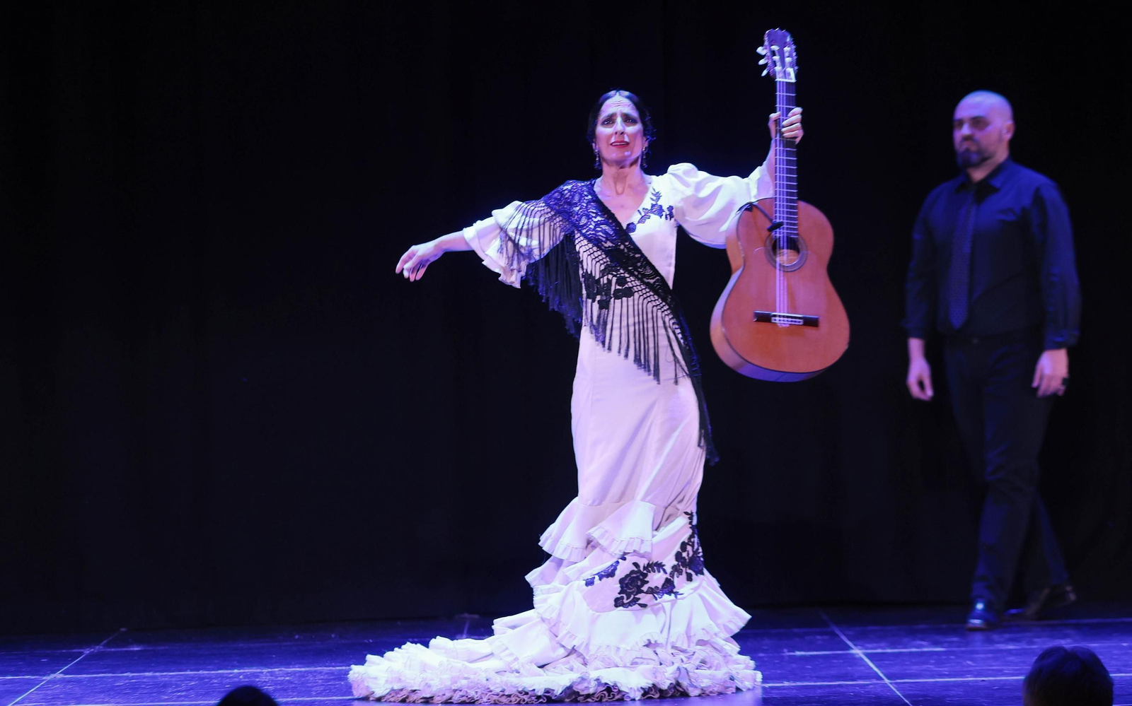 Mercedes Ruiz y Santiago Lara, en Teatro Cajasol de Jerez