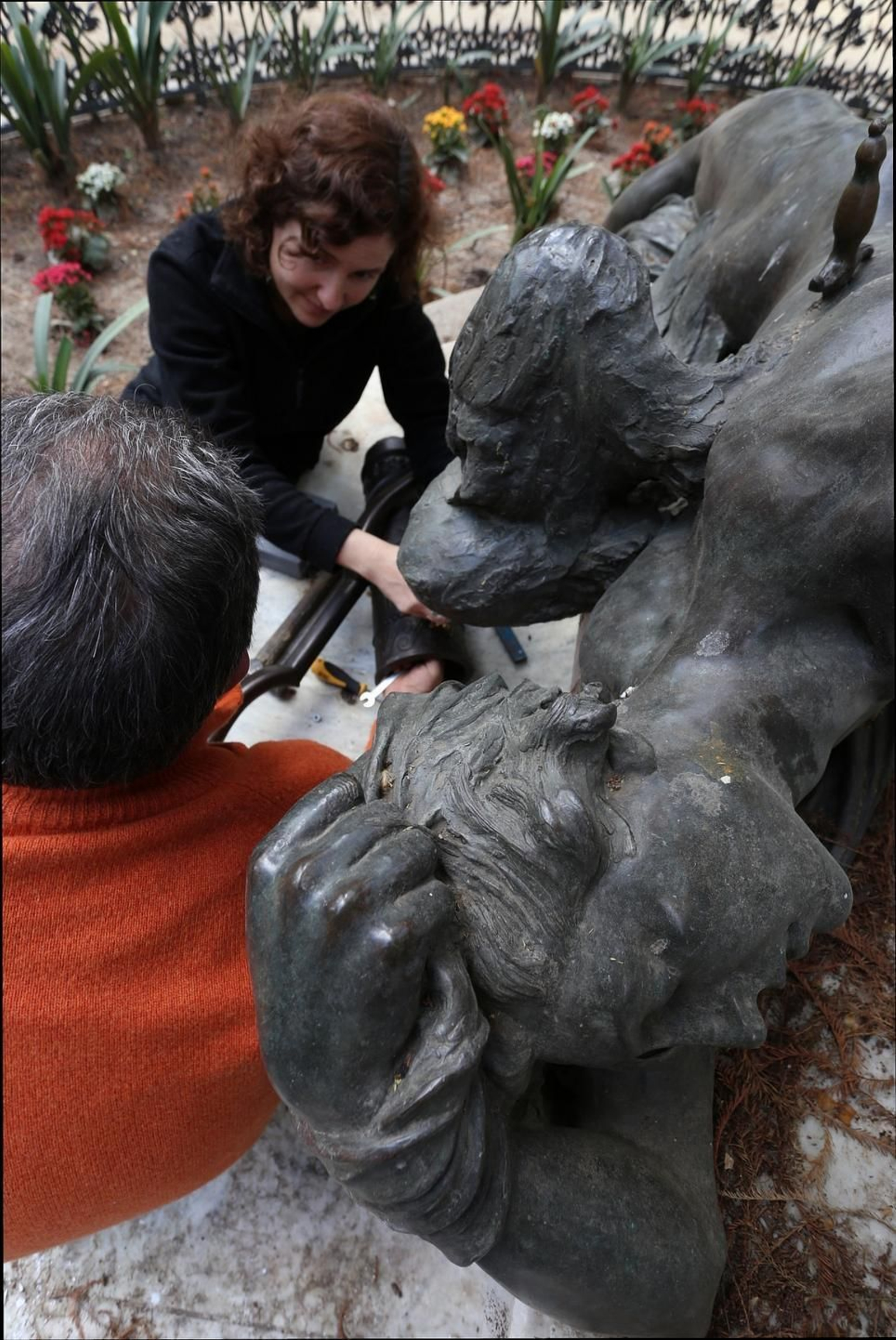La restauración de la glorieta de Bécquer