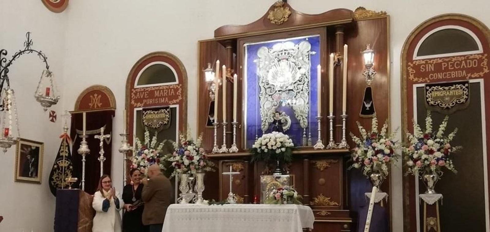 Acto de exaltación de Mariola Figueredo.