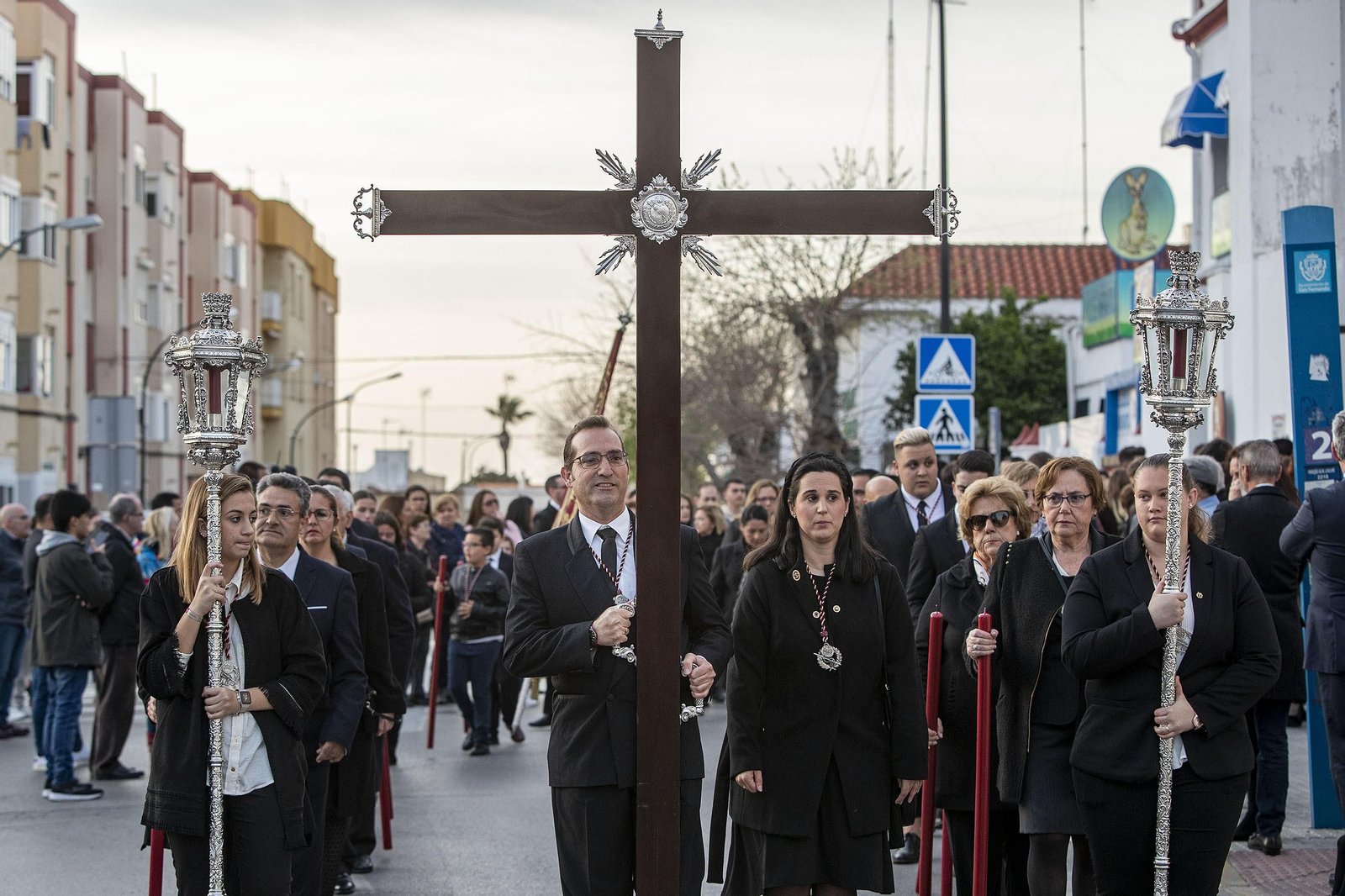 El vía crucis del Prendimiento de San Fernando