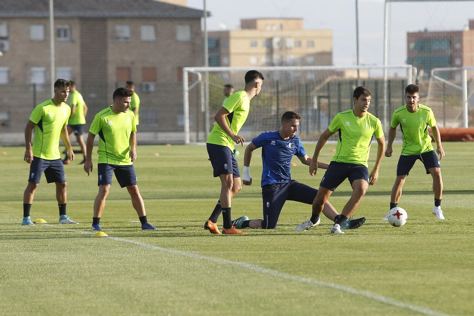 Imagen del Recreativo Granada durante la última temporada.