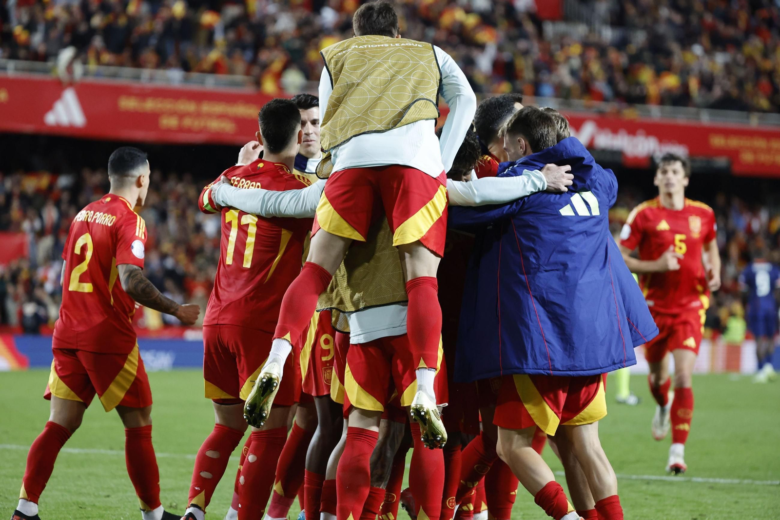 Las mejores fotos del España - Países Bajos