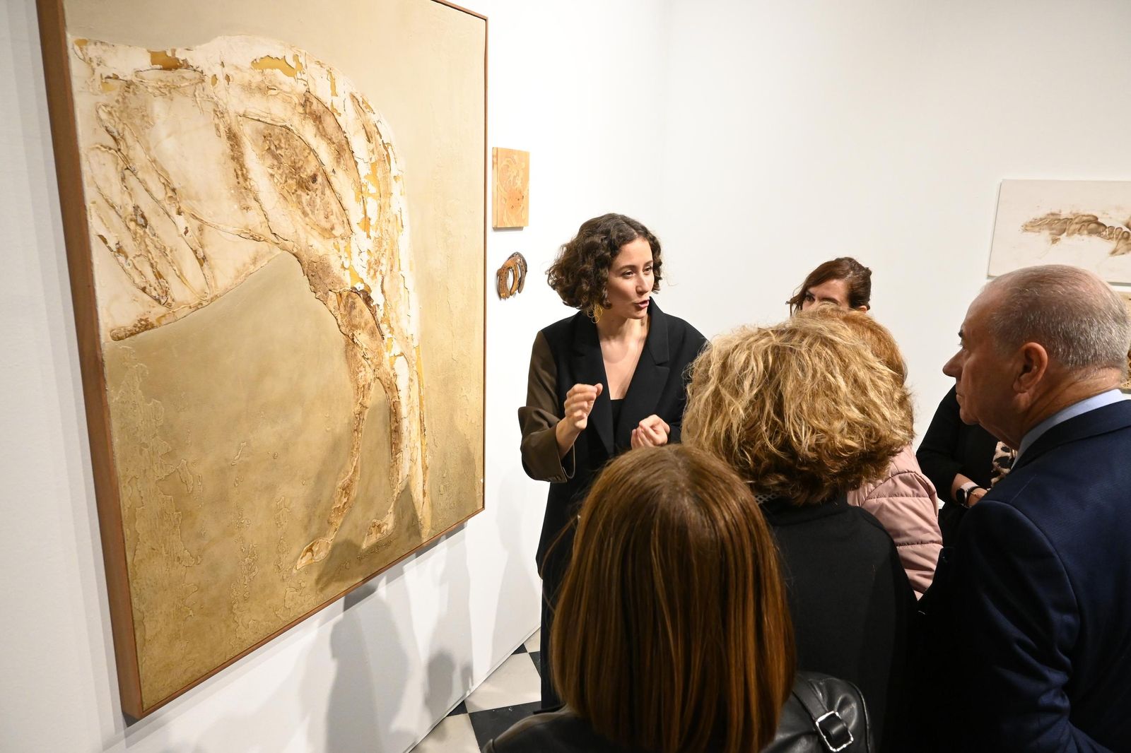 Inauguración de la exposición `Ánima´ de Tiziana Domínguez