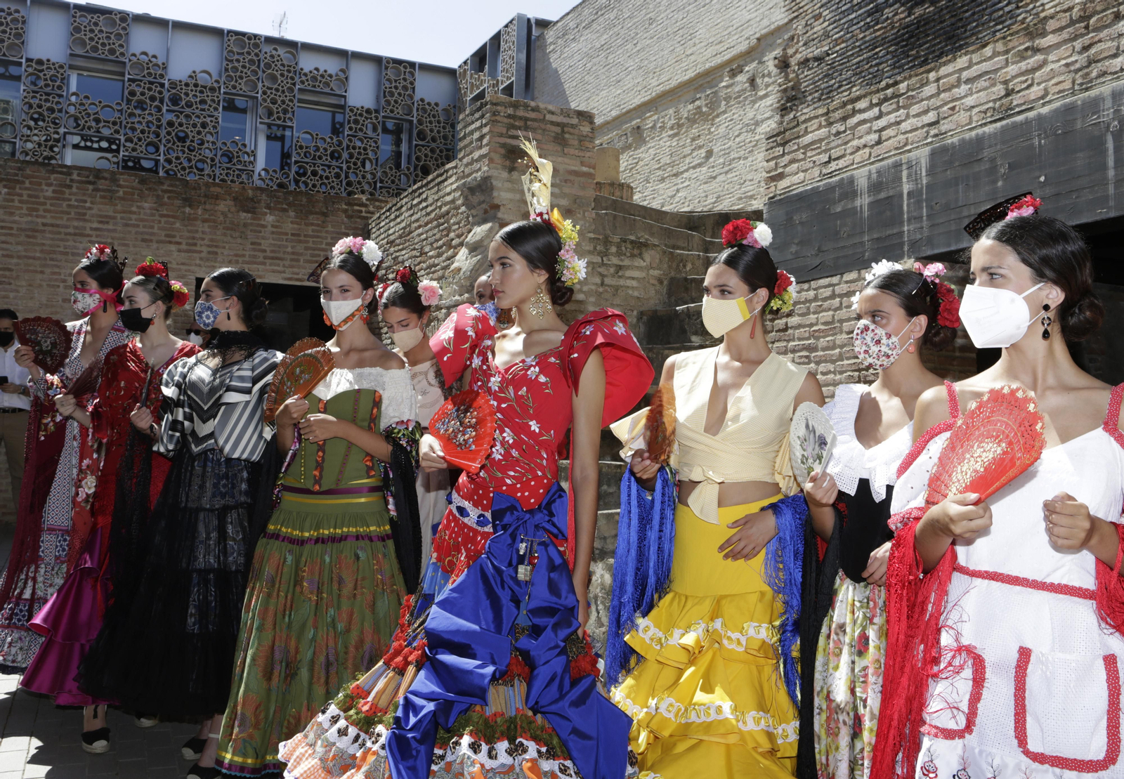 Moda flamenca para la Velá de Santa Ana