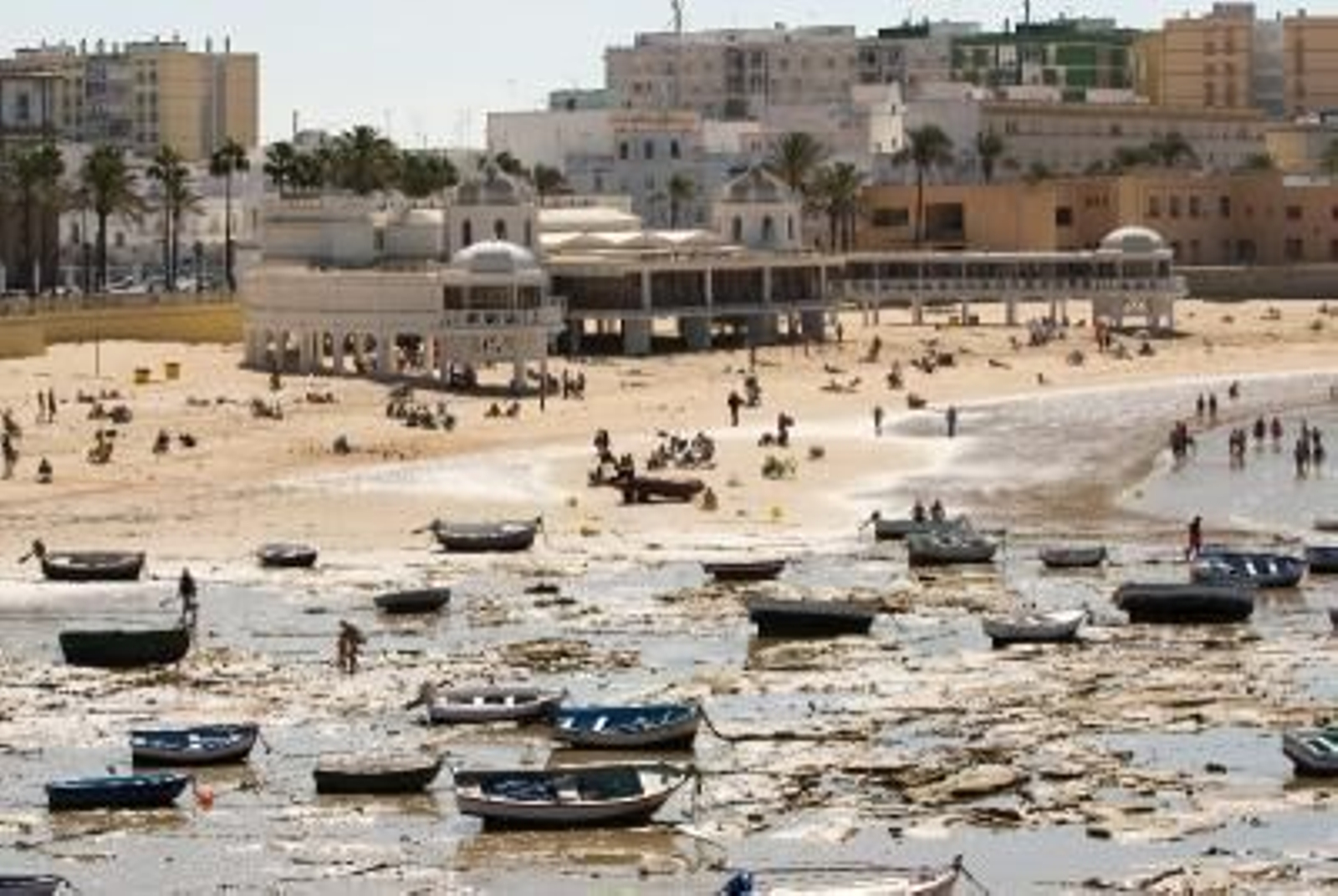 Una vista del Balneario de la Palma donde se aloja el Centro de Arqueología Subacuática (CAS).