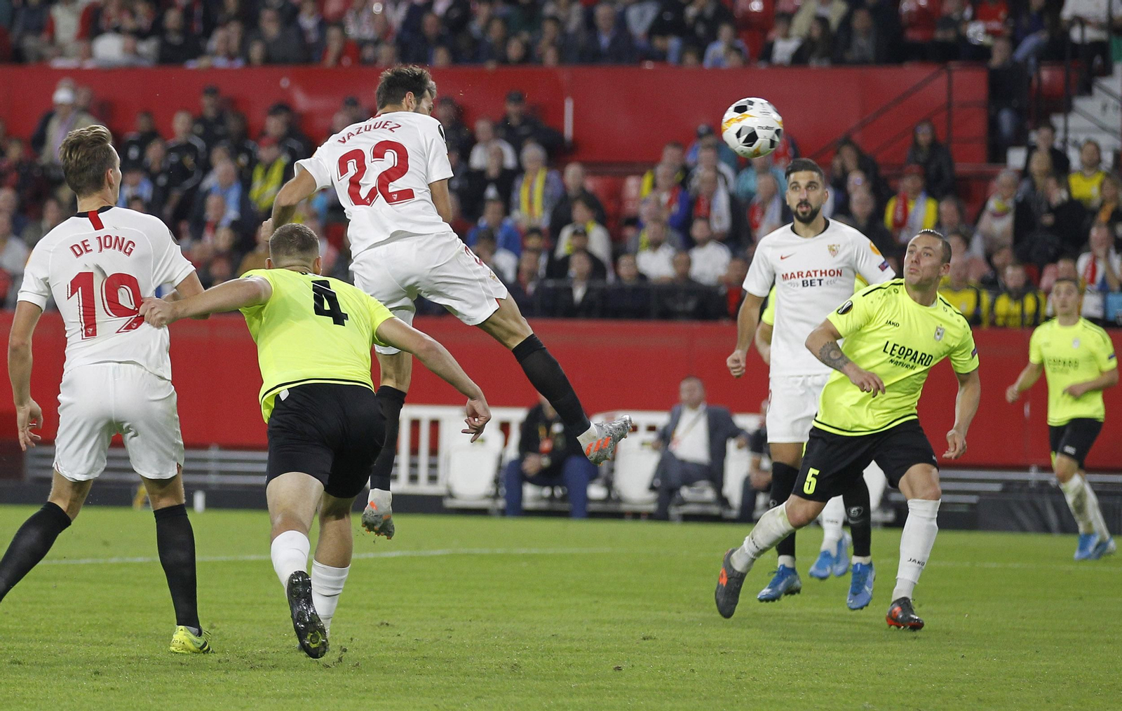 Las fotos del Sevilla-Dudelange