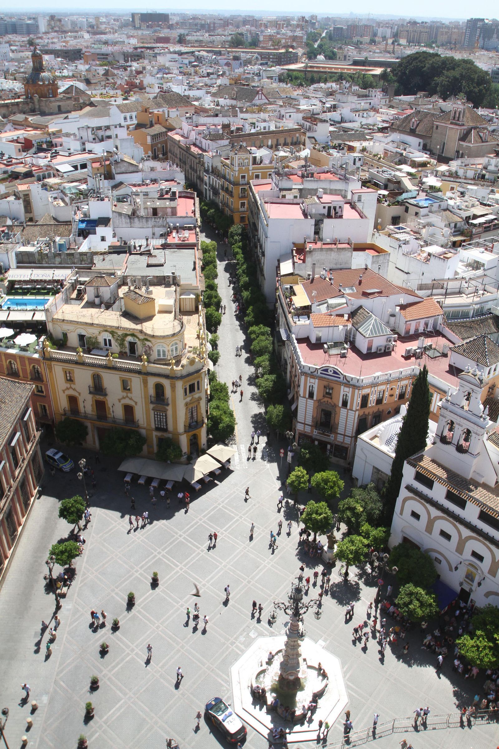 La prueba peatonal de Mateos Gago, en imágenes